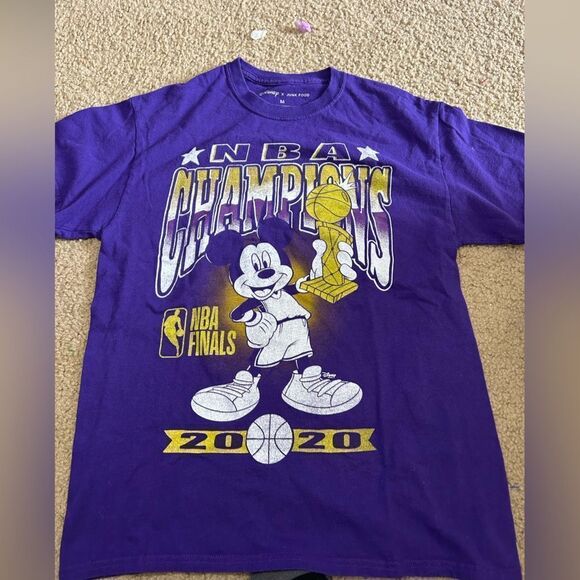 Mickey Mouse NBA Finals 2020 Tshirt - Picture 1 of 2